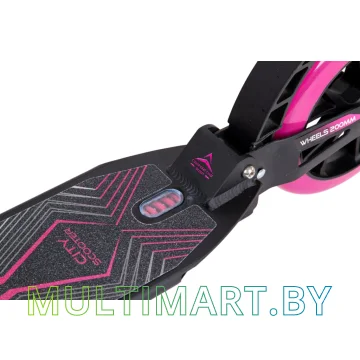 Самокат Tech Team City Scooter 2022 (черный/розовый) картинка 13